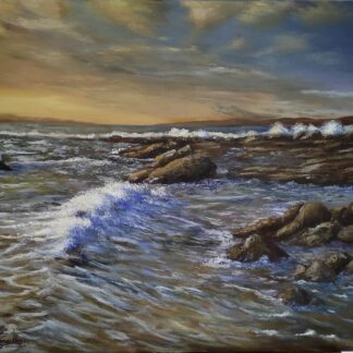 Dançando ao pôr do sol