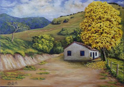 Casa com Ipê amarelo - Imagem 2