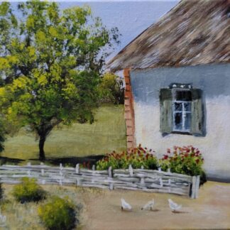 Vila rural Ucraniana Hrechane