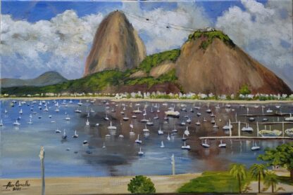 Enseada de Botafogo e o Majestoso Pão de Açúcar