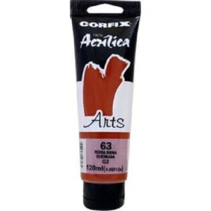 Kit Tinta acrílica Corfix Arts 120ml de pintura em tela (8 Cores) - Imagem 7