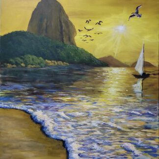 Reflexos dourados da Guanabara