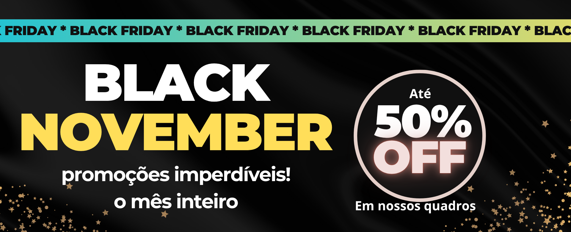Black friday promoção neon preto rosa banner
